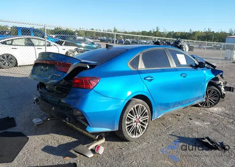 2022 Kia Forte Gt из США, поврежденный, VIN 3KPF44AC8NE446202